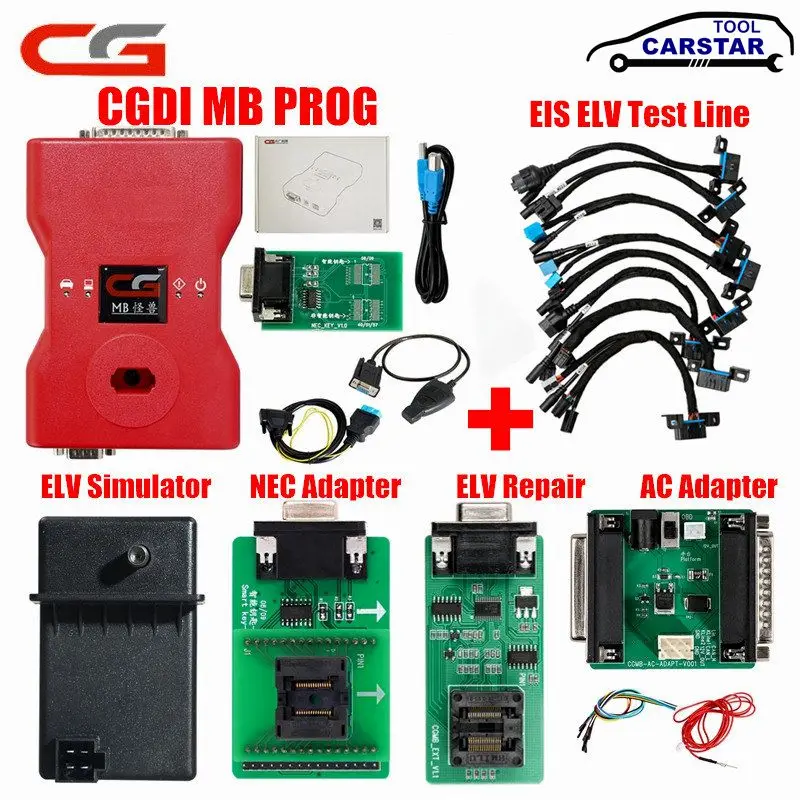 CG MB Für Benz Original CGDI Prog Monster Unterstützung Alle Schlüssel Verloren Schnellste Fügen Schlüssel CGDI Für Benz Auto Schlüssel Programmierer Update Online Image