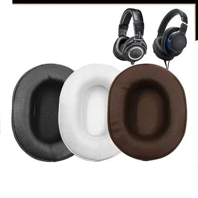 Ersatz-Ohrpolster, Ohrpolster für Audio-Technica ATH-MSR7 ATH-MSR7BK ATH-M50x ATH-M40X ATH-M30 ATH-M50 M50s Kopfhörer Image