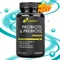 Prebiotic and Probiotic Supplements To Support Gut and Immune System Health and Relieve Bloating and