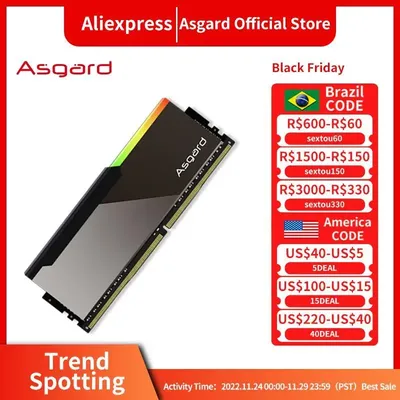 2025 Asgard Specially Selected B-die ddr4 ram 8GBx2 3600MHz 4000MHz V3 Series Memoria Ram DDR4 CL14