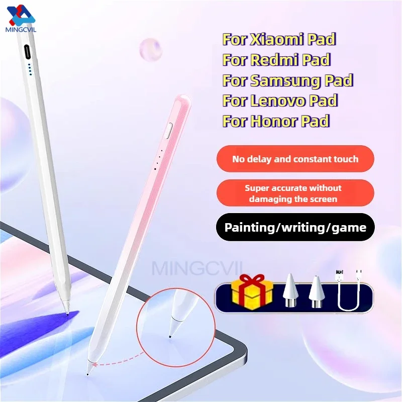MINGCVIL Stylus für Xiaomi Pad 6S Stift für Samsung Pad No Palm Rejection für Honor Redmi Pad Pro Stift für Android Tablet Telefon Stift Image