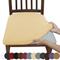 Stuhlsitzbezüge, weicher Stuhlbezug für Esszimmerstühle, Stretch, abnehmbare Stuhlbezüge für Esszimmer, Küche, Samtsitzbezüge für Esszimmer
