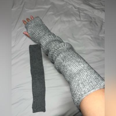 Urban Outfitters Accessories | Hand Warmers W/ Thumb Holes | Color: Gray | Size: Os