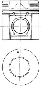 KOLBENSCHMIDT Reparatursatz, Kolben/Zylinderlaufbuchse Universal für VOLVO 3976526 94543962 Image