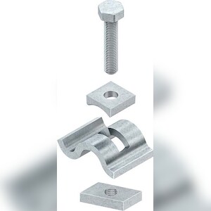 Niedax Spannklaue SPKGM 25 F (1Paar) Image