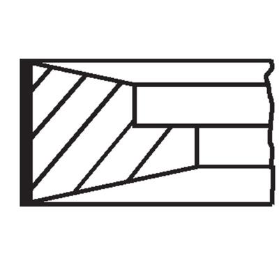 MAHLE Kolbenringsatz Universal 101 95 N0 Image