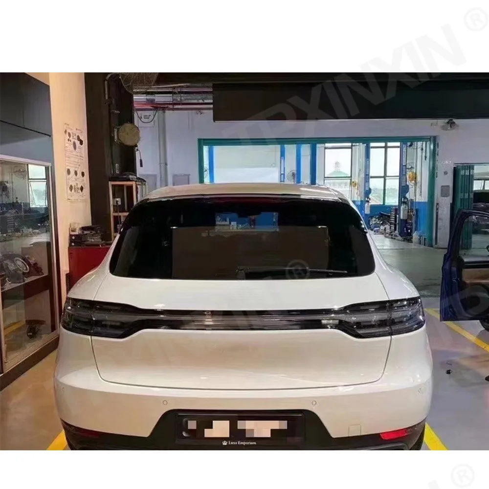 Fanale posteriore per auto fanale posteriore per Porsche Macan fanale posteriore per auto LED attraverso fanali posteriori per modifica fanali posteriori