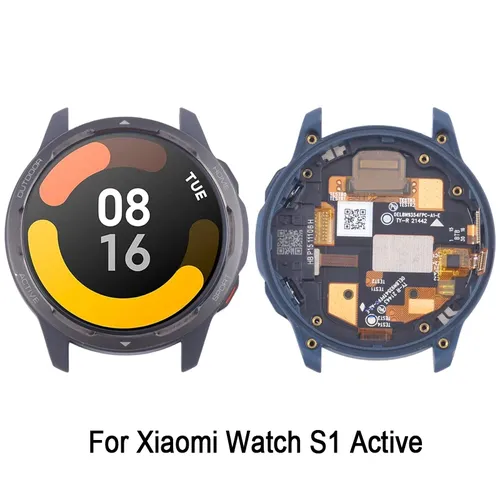 Écran AMOLED 1.43 pouces avec cadre pour Xiaomi Watch S1 Active, affichage et numériseur, assemblage complet, pièce de rechange pour réparation