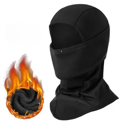 Winter Cycling Mask Fleece Thermal Keep Warm Windproof Cycling Face Mask Balaclava Ski Mask Fishing Skiing Hat Headwear