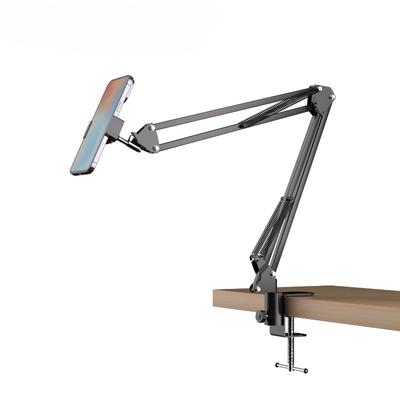 TEMU 360 Degree Mobile Phone Holder Tablet Clip Rotatable Holder Lazy Stand Desktop Height Adjustable Broadcast Kitchen Bedroom Image