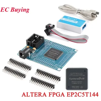 Altera fpga cycloneii ep2c5t144 minimale Systement wicklung Lern platinen modul 5v epcs4 4 m Image