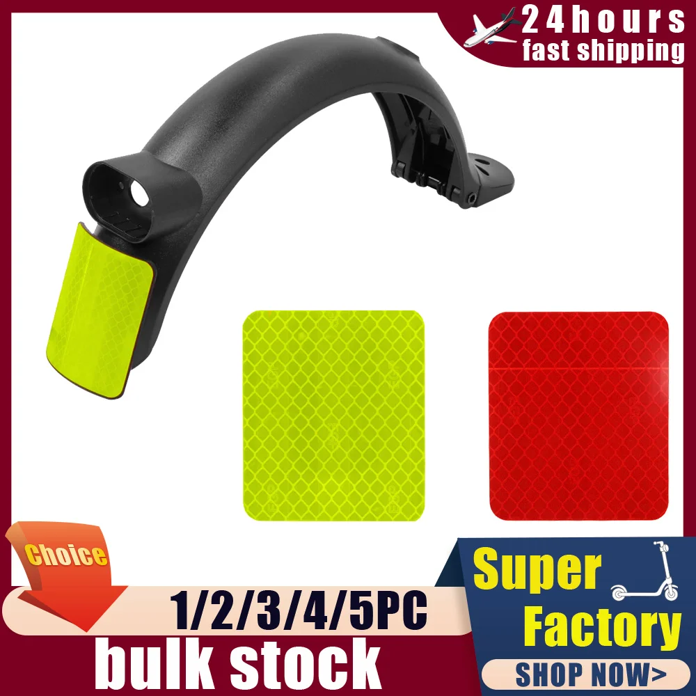 Hinterer Kotflügel reflektierende Warnung Elektro roller Kotflügels chutz Skateboard Kotflügel für Xiaomi Pro 2 mi3 Zubehör Image