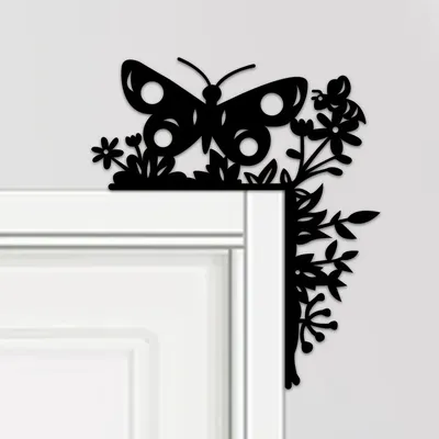 Schmetterling dekorative Wanda uf kleber Tür Ecke Dekorationen Türrahmen Ecke Dekoration Kunst Image