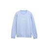 TOM TAILOR DENIM Herren Relaxed Sweatshirt mit Logo-Print, blau, Uni, Gr. S