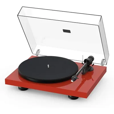 Debut Carbon EVO, Audiophile Turntable with Carbon Fiber tonearm, Electronic Speed Selection and