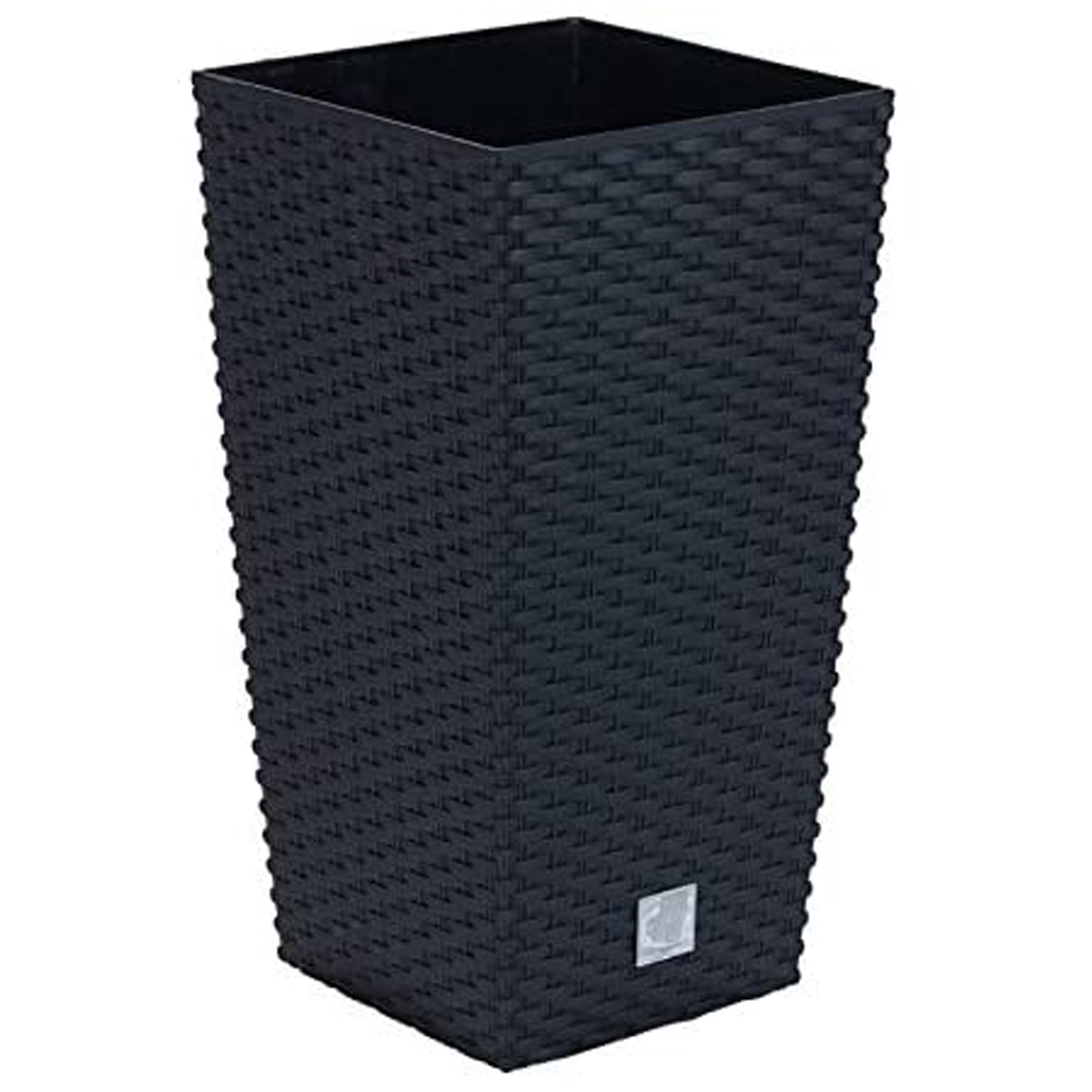 Prosperplast - Rato Pflanzentopf mit 35 Litern und Einsatz 28,7 x 28,7 x 55 cm in Anthrazit Image