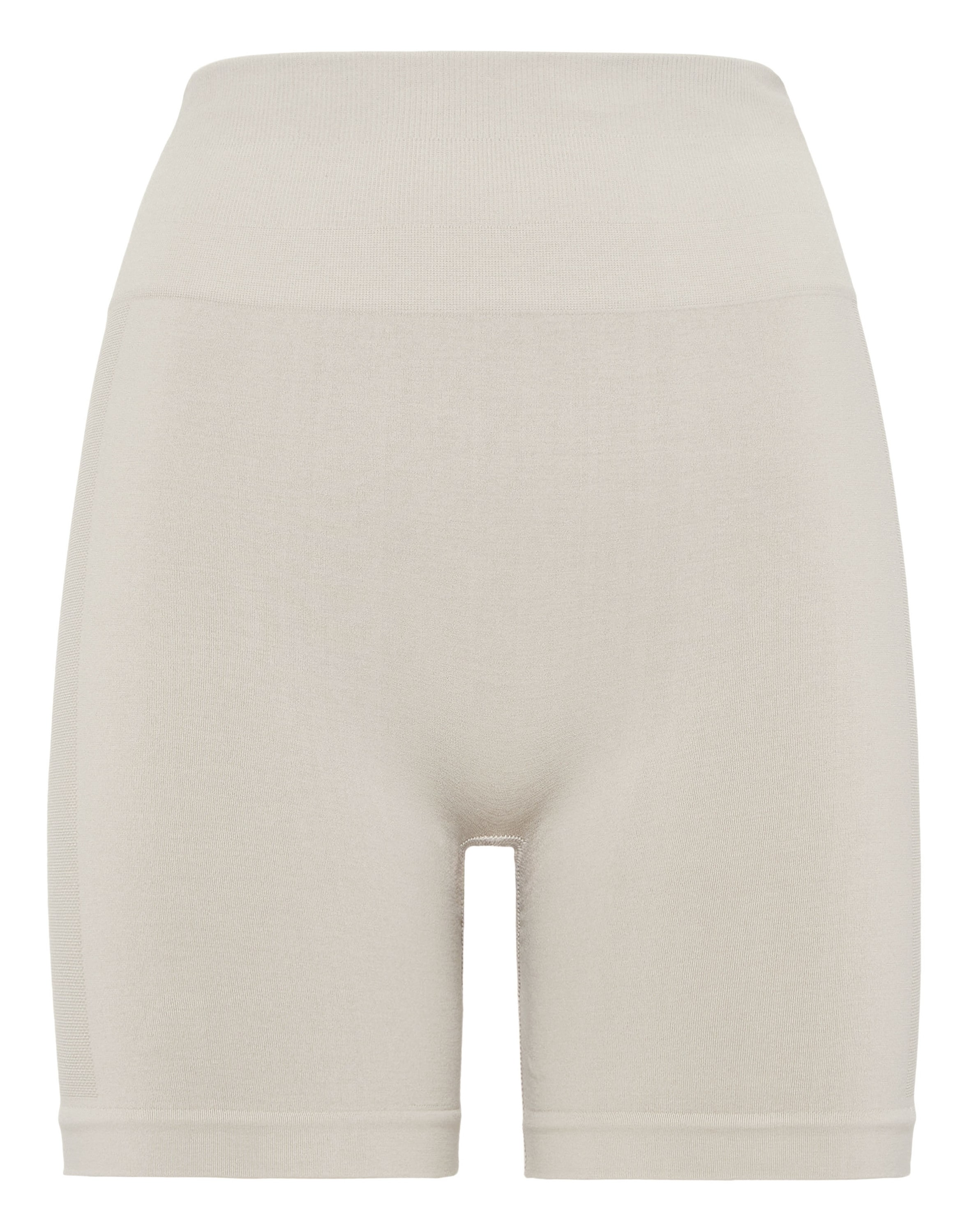 Shorts PLEIN SPORT "Logo", Damen, Gr. XS, US-Größen, grau (72, schwarzgrau), Obermaterial: 53% Polyamid, 37% Polyester, 10% Elasthan, Hosen Shorts