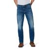 5-Pocket-Jeans HERO BY JOHN MEDOOX "Baxter Denim Relaxed Fit", Herren, Gr. 31, Länge 32, blau (heavy wash), Denim/Jeans, 96% Baumwolle, 2% Polyester, 2% Elasthan, casual, straight fit lang, Jeans, Relaxed Fit Casual Clean Wash Denim Jeans für Herren