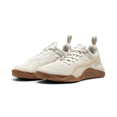 Trainingsschuh PUMA "FUSE 3.0 Trainingsschuhe Damen", Gr. 41, warm weiß alpine snow rose mauve gum pink, Obermaterial: S