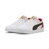 Sneaker PUMA "Scuderia Ferrari HP RBD Game Sneakers mit niedrigem Profil", Gr. 41, weiß (weiß rosso corsa rot), Obermaterial: Synthetik, Kuhleder, Textil; Futter: Textil; Innensohle: Textil; Laufsohle: Gummi, Schuhe