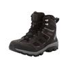 Wanderschuh JACK WOLFSKIN "VOJO 3 TEXAPORE MID W", Gr. 39,5, schwarz steel, lila, sportlich, Schuhe, Wasserdicht