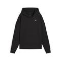 Sweatshirt PUMA "CLOUDPSUN Hoodie Damen", Damen, Gr. S, schwarz-weiß (schwarz, weiß), Obermaterial: 15% Elasthan, 85% Polyester, relaxed fit, Langarm, Sweatshirts