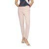 Stoffhose S.OLIVER BLACK LABEL, Damen, Gr. 44, N-Gr, rosa (sepia rose), Obermaterial: 54% Baumwolle, 43% Polyester, 3% Elasthan. Futter: 100% Polyester, unifarben, casual, slim fit knöchellang, Hosen, Sommerhose mit Stretchanteil