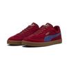 Sneaker PUMA "PUMA Club II Era Sneakers aus Wildleder Erwachsene", Gr. 47, schwarz crimson blau crystal rot, Obermaterial: Kuhleder, Textil; Futter: Textil; Innensohle: Textil; Laufsohle: Gummi, Schuhe