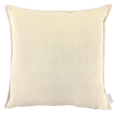 Kissenhülle APELT "Tahoe", beige (natur), B:46cm L:46cm, Polyester, Baumwolle, Obermaterial: 90% Polyester, 10% Baumwolle, Kissenbezüge Image
