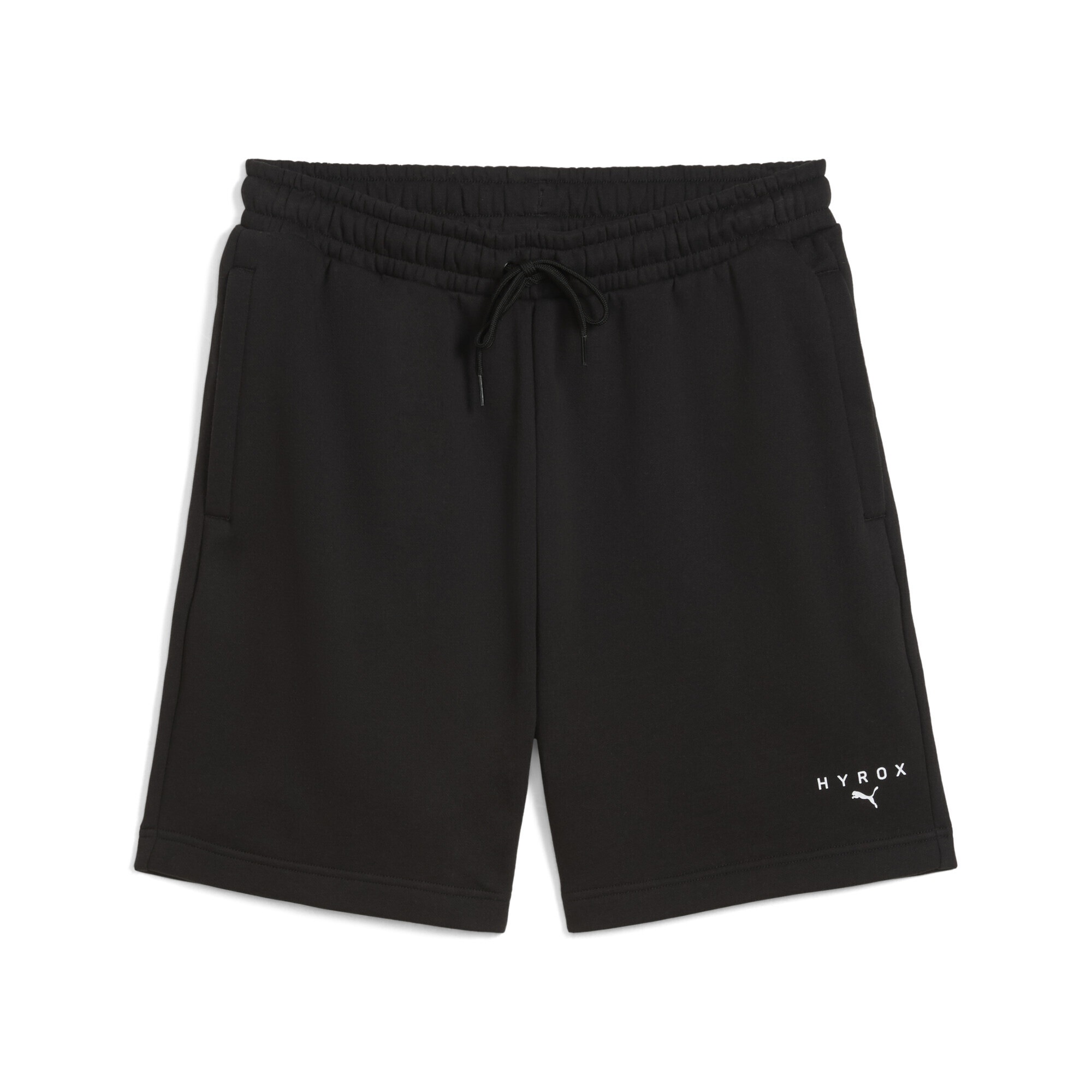 Trainingsshorts PUMA "PUMA x HYROX Sweatshorts Herren", Herren, Gr. XS, Normalgrößen, schwarz, Obermaterial: 66% Baumwolle, 34% Polyester; Taschenfutter: 100% Baumwolle, relaxed fit, Hosen Image