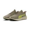 Laufschuh PUMA "SOFTRIDE Carson Laufschuhe Erwachsene", Gr. 39, velvet moss loden grün gelb alert braun, Obermaterial: Textil, Synthetik; Futter: Textil; Innensohle: Textil; Laufsohle: Gummi, Schuhe