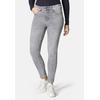 5-Pocket-Jeans STOOKER WOMEN "Rio Fexxi Move Strass Skinny Fit", Damen, Gr. 44, Länge 30, grau (grau bleached), Denim/Jeans, 83% Baumwolle, 16% recycled Polyester, 1% Elasthan, casual, skinny fit lang, Jeans, Skinny Fit Casual Clean Wash Denim Jeans...