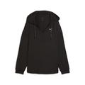 Sweatshirt PUMA "CLOUDSPUN Leichter Hoodie Damen", Damen, Gr. M, schwarz, Obermaterial: 6% Elasthan, 94% Polyester, oversize, Langarm, Sweatshirts