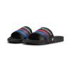 Sandale PUMA "BMW M Motorsport Logo Leadcat 2.0 Slides Erwachsene", Gr. 43, schwarz, Obermaterial: Synthetik; Futter: Textil; Innensohle: Synthetik; Laufsohle: Synthetik, Schuhe