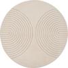 Teppich MERINOS "Eclipse", beige, B:200cm H:14mm L:280cm, Polypropylen, Teppiche, moderner Wohnzimmer Teppich, geometrisches Design