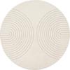Teppich MERINOS "Eclipse", beige (creme), B:140cm H:14mm L:200cm, Polypropylen, Teppiche, moderner Wohnzimmer Teppich, geometrisches Design