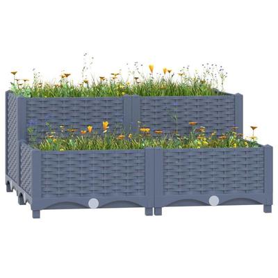 "TEMU Polypropylene Raised Garden Bed, "x31.5"x15", Outdoor Gardening & Planting, Raised Garden Bed" Image