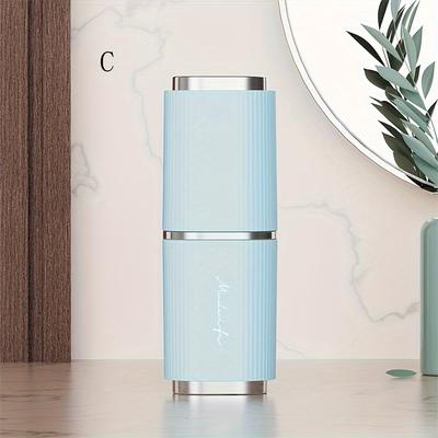 TEMU Travel Toothbrush Holder, Leak-proof Mouthwash Cup And Toothpaste Organizer, Multifunctional Portable Storage Box For Dental Care Essentials, Unscented Image