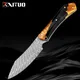 Gemüse messer 3,5 Zoll, Damast stahl japanisches Messer-scharfes Obst messer zum Schälen, Schneiden und Schneiden feiner ergonomischer Griff