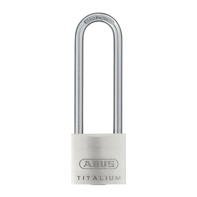 Abus - Zylindervorhangschloss 64TI/30HB60 Schlosskörperbreite 30 mm Titalium verschiedenschließend Image