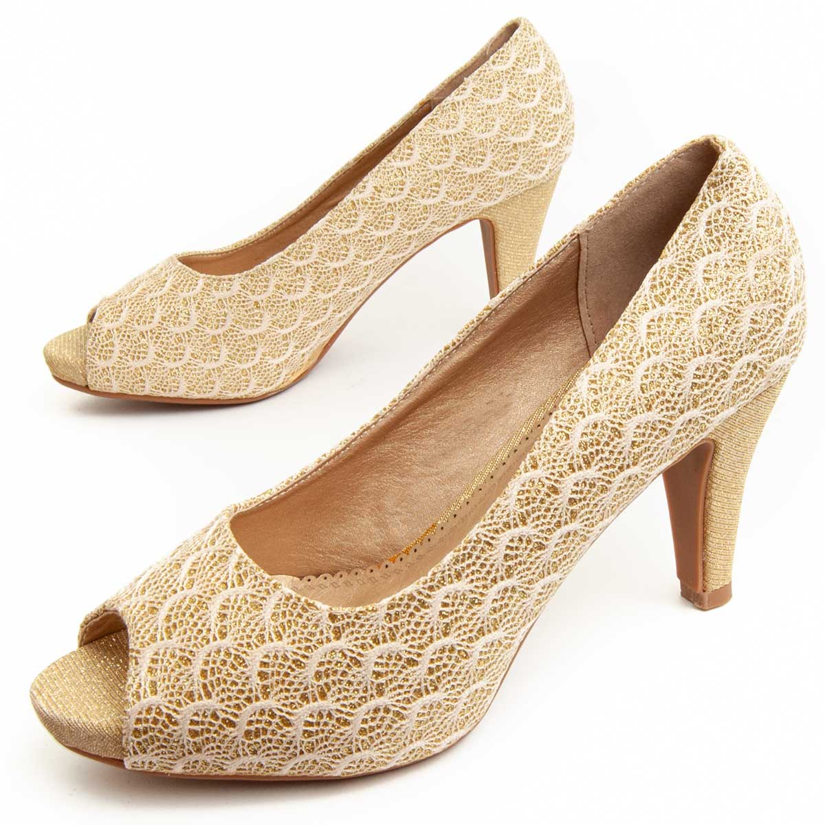 Montevita Absatzschuh Unne57 in Gold