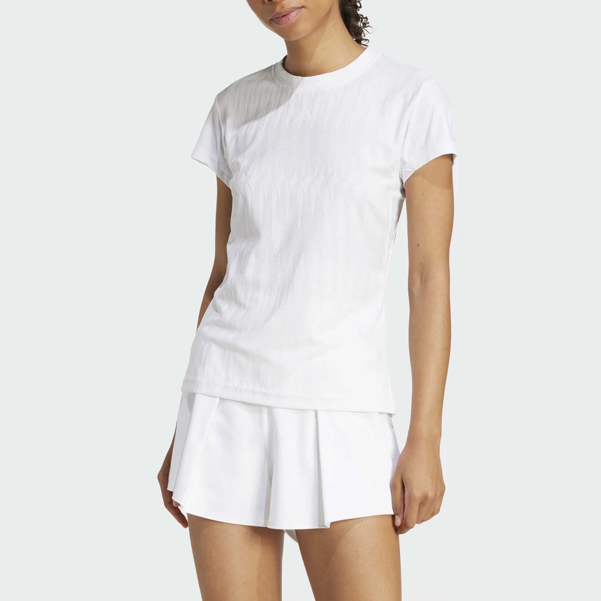 adidas Freelift Tee 2025 Women's Tennis Apparel White
