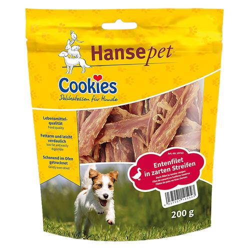 Hansepet Cookies Entenfilet in Streifen - Sparpaket: 3 x 200 g