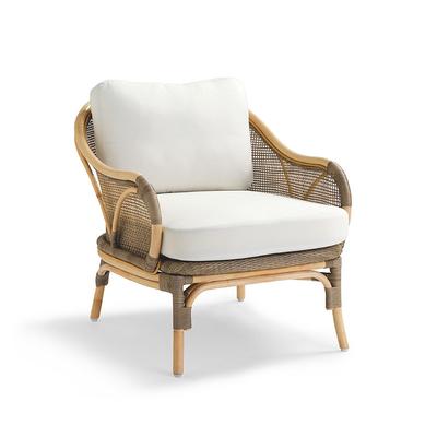 Outdoor Cushions - Leilani Seating Replacement Cushions - Bistro Chair, Standard, Restored Chalk - Frontgate