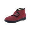 Hausstiefel SCHAWOS, Damen, Gr. 37, warmgefüttert, rot (bordeaux), Textil, Schuhe Hausschuh Hüttenschuh