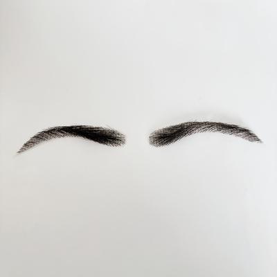 TEMU Elegant Eyebrow Extensions, Waterproof & , Reusable Protein Filaments, Natural , For Types, Mardi Gras, Halloween, Christmas Image