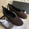 Maxdutti flache Schuhe Frauen minimalist ische Frauen Schuhe echtes Leder Slipper Slipper Französisch Mary Jane Mode Damen elegant