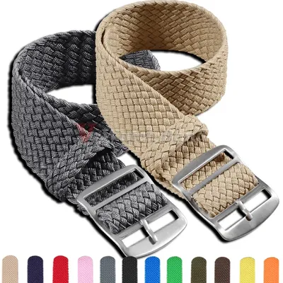 14/16/18/20/22 mm Nylon-Uhrenarmband 20 mm für Omega 007 Ersatzband für Rolex Premium Soft Straps Image