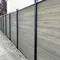 Outdoor Privacy WPC Fence Wholesale Waterproof Wood Plastic Composite Fencing Garden Used Material