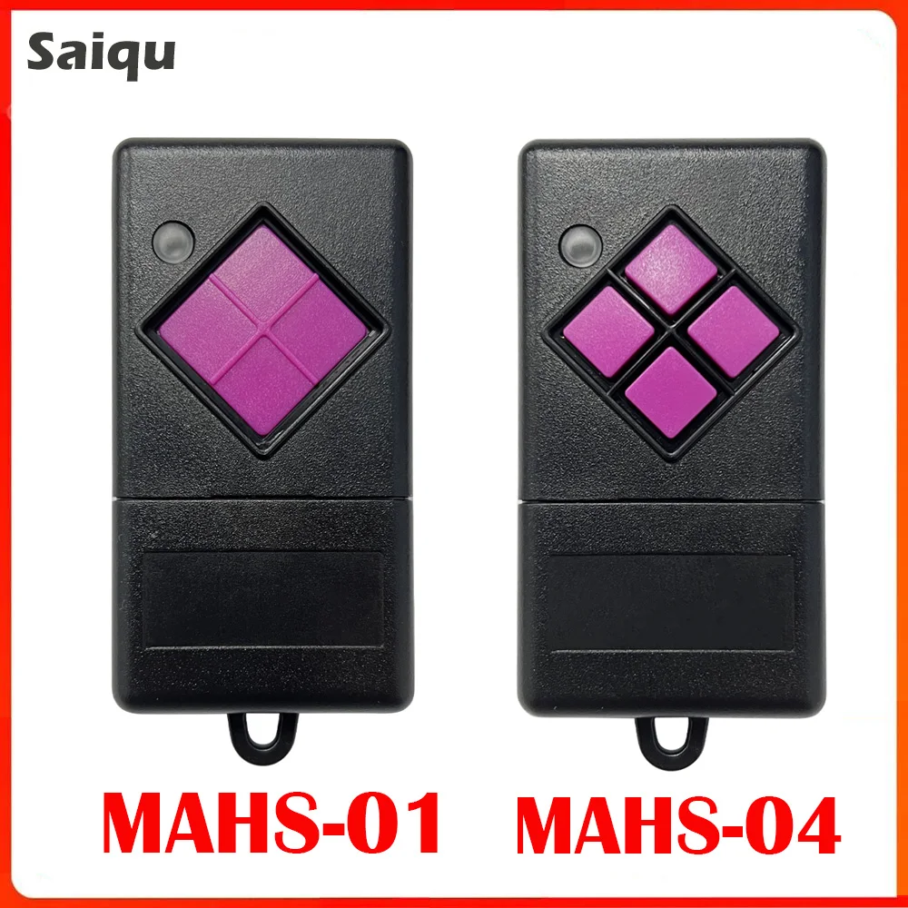 Elektrischer Tor-Garagentoröffner MAHS433-01 MAHS433-04 433,92 MHz rosa Knopf-LED-Orange-Garagentor-Fernbedienung Image